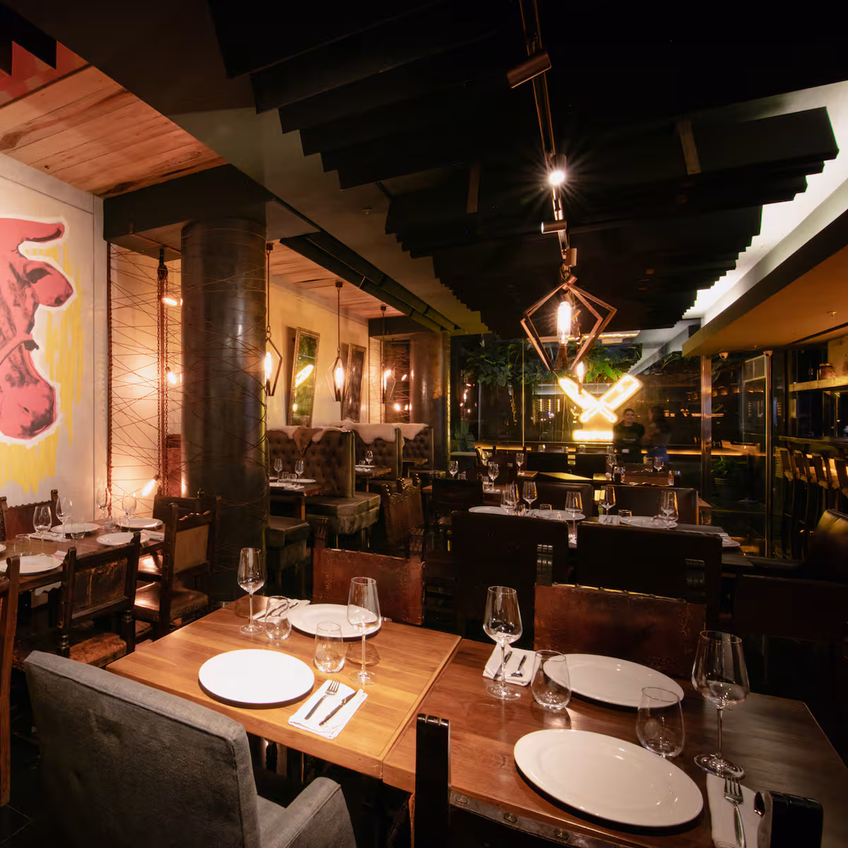Salón de un establecimiento gastronómico
